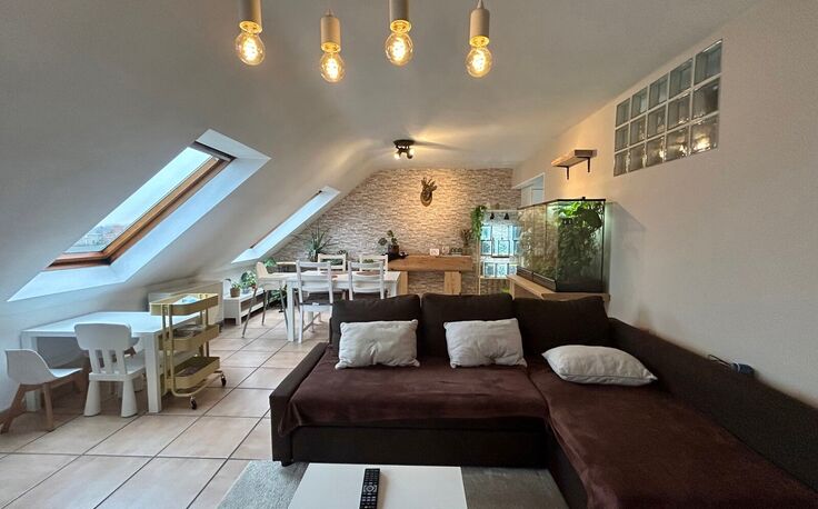 Dakappartement te huur in Buggenhout