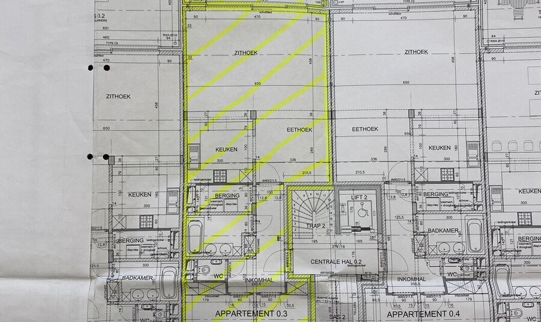 Gelijkvloerse verdieping te huur in Buggenhout